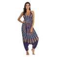 Load image into Gallery viewer, Women's Harem Style Racerback Jumpsuit Ifeyinwa Ethnic Digital Printing Women's Summer Leisure Harem Jumpsuit
