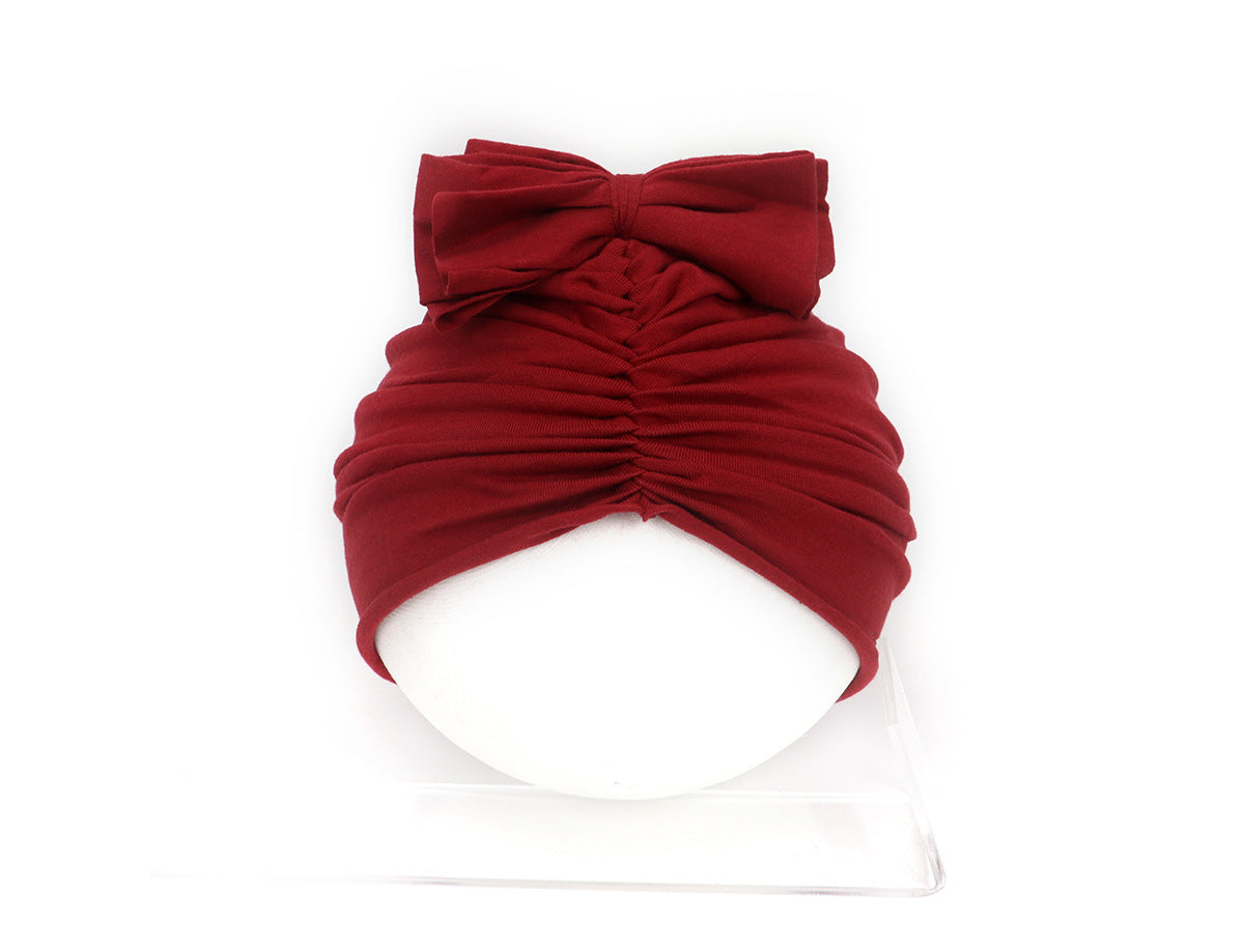 Soft Baby Girl Hat Turban Toddler Headwraps