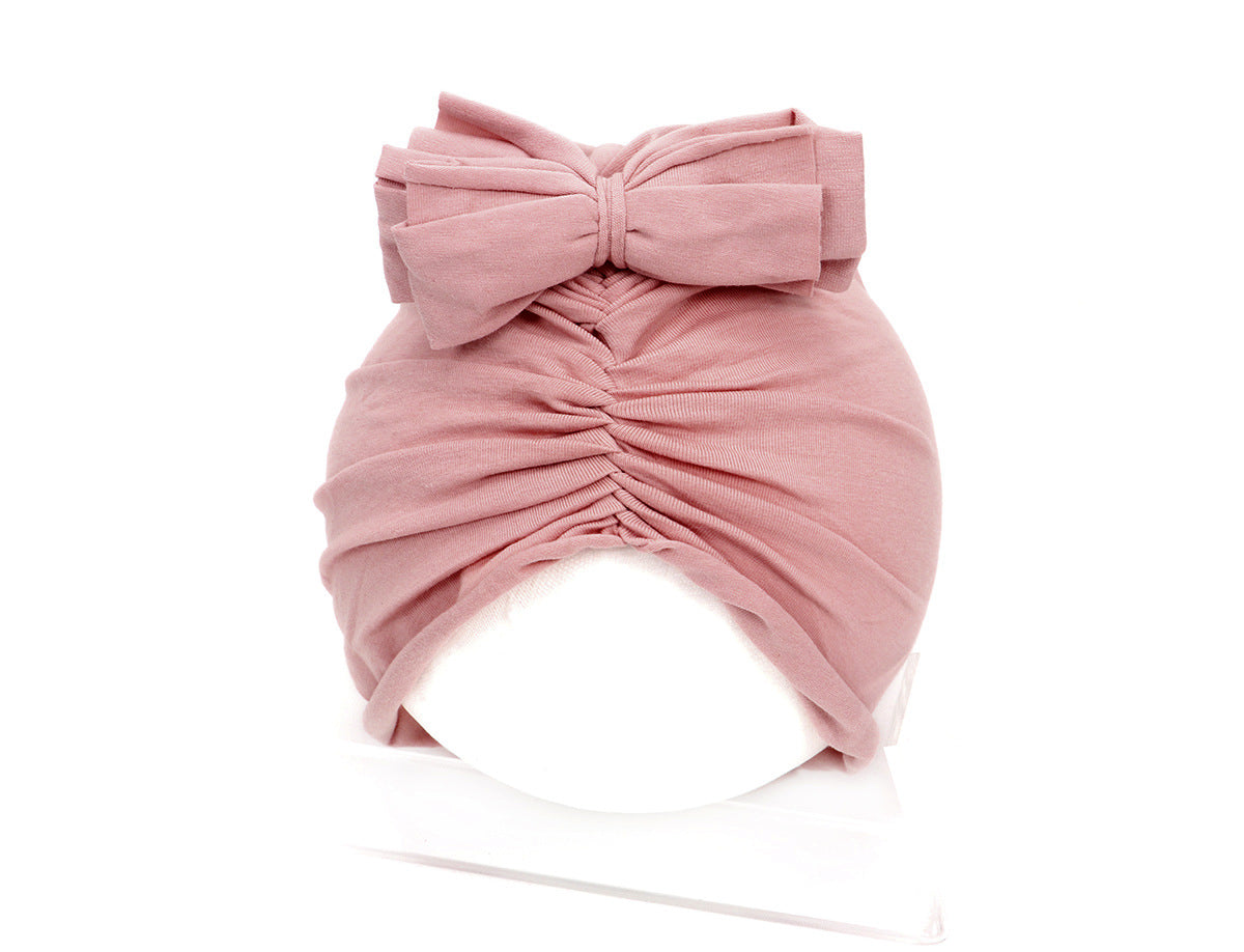 Soft Baby Girl Hat Turban Toddler Headwraps