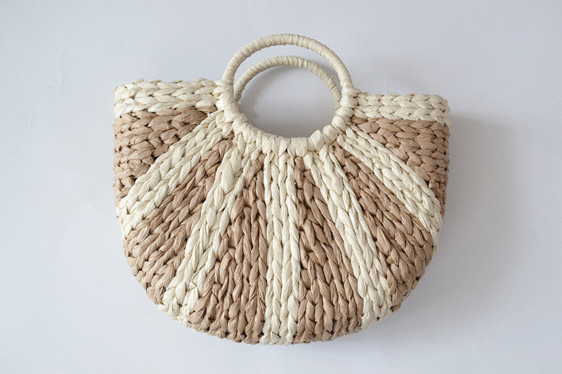 Allura Straw Beach Bag Women's Summer Handbag