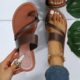 Load image into Gallery viewer, Bria Slippers Fashion Outdoor Thong Sandals Casual Beach Flats
