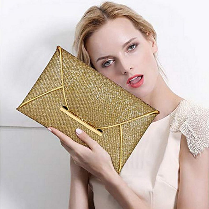 Modulysa Sequin Envelope Clutch