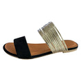 Load image into Gallery viewer, Aria Tribal Multimedia Flat Slippers
