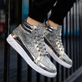 Load image into Gallery viewer, Jett High-Top Patent Leather Sneakers
