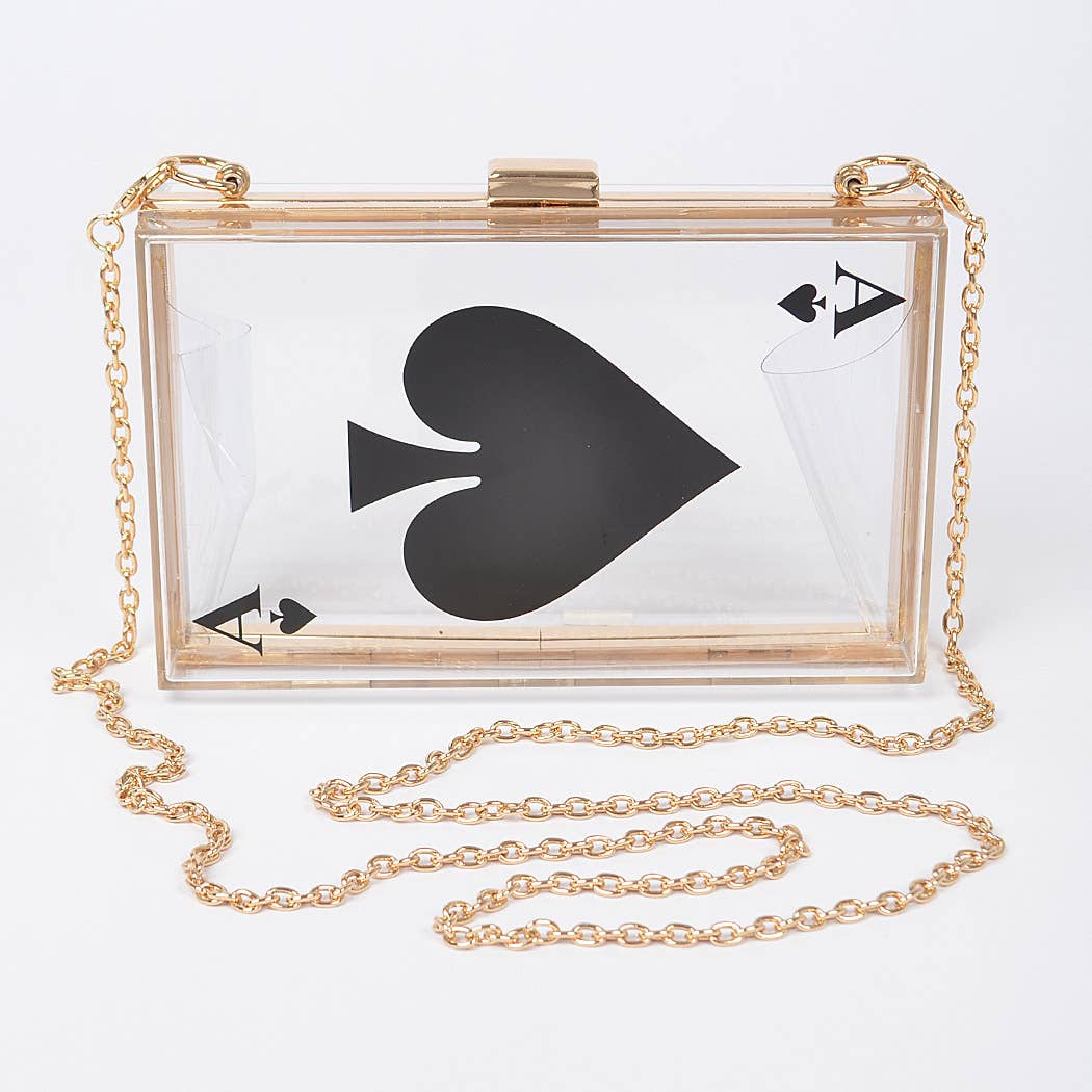 Clear Poker Clutch