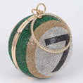 Load image into Gallery viewer, Billiard Ball Rhinestone Clutch
