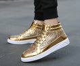 Load image into Gallery viewer, Jett High-Top Patent Leather Sneakers
