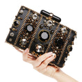 Load image into Gallery viewer, Pianessa Rhinestone Banquet Wedding Clutch
