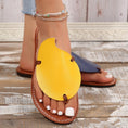 Load image into Gallery viewer, Frankie Casual Color-matching Clip-toe Sandals Summer Outdoor Flat Slippers For Women Flip Flops Shoes

