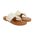 Load image into Gallery viewer, Kemi Gold Cove Thong Summer Slippers for Women
