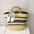 Load image into Gallery viewer, Faya Large Capacity Niche Straw Woven Beach Summer Handbag
