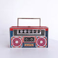 Load image into Gallery viewer, Roxy Rhinestone Boom Box Handbag
