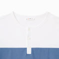 Load image into Gallery viewer, Family Matching Henley Neck Tee, Embroidered Strap Dress
