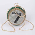 Load image into Gallery viewer, Billiard Ball Rhinestone Clutch
