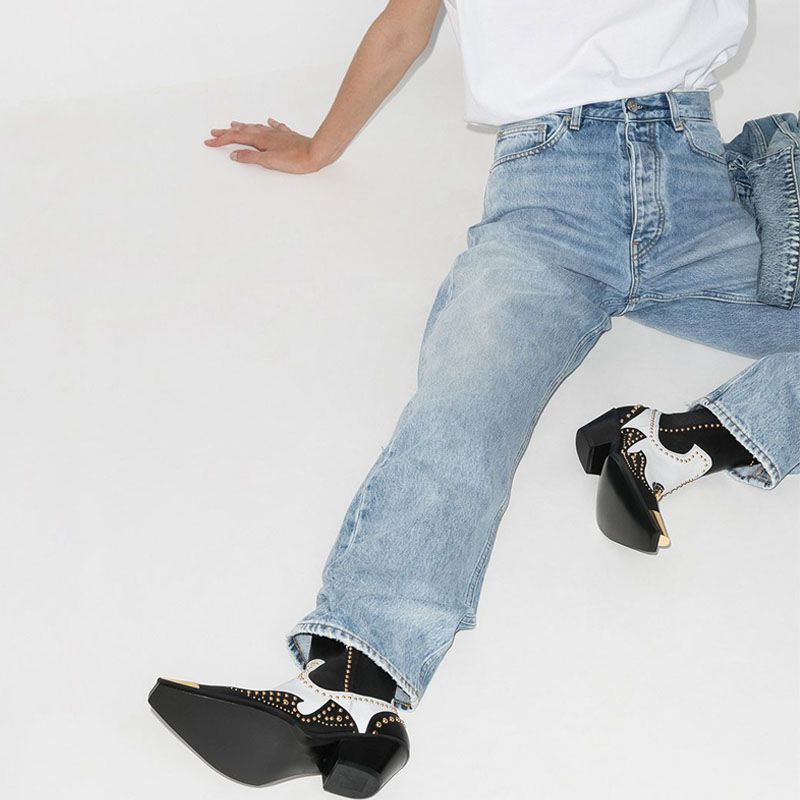 Cantoria Studded Ankle Bootie