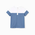 Load image into Gallery viewer, Family Matching Henley Neck Tee, Embroidered Strap Dress
