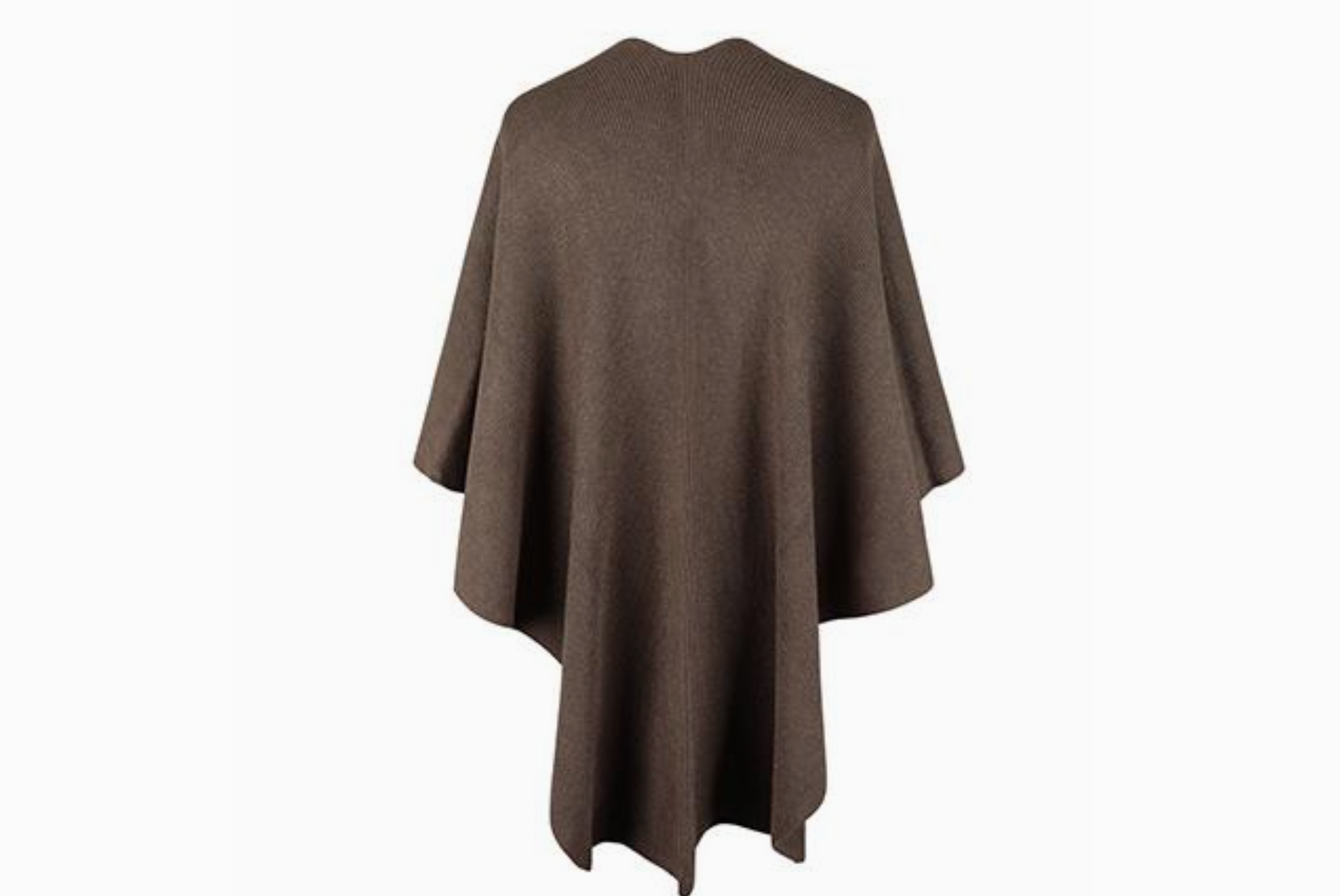 Anastasia Furball Cape Sweater Shawl