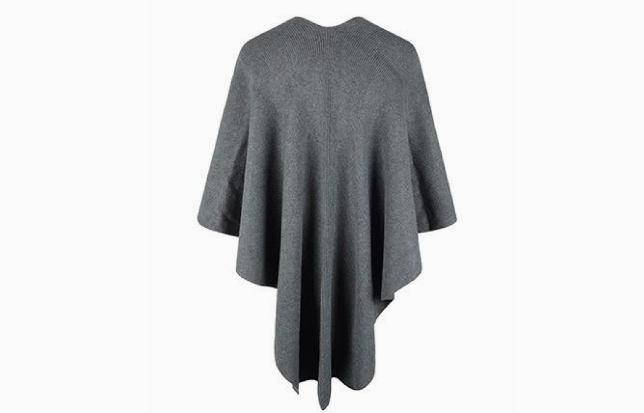 Anastasia Furball Cape Sweater Shawl