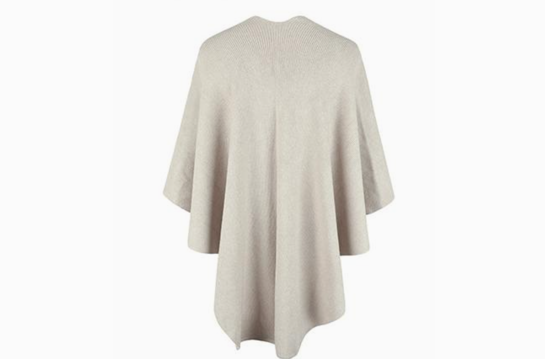 Anastasia Furball Cape Sweater Shawl