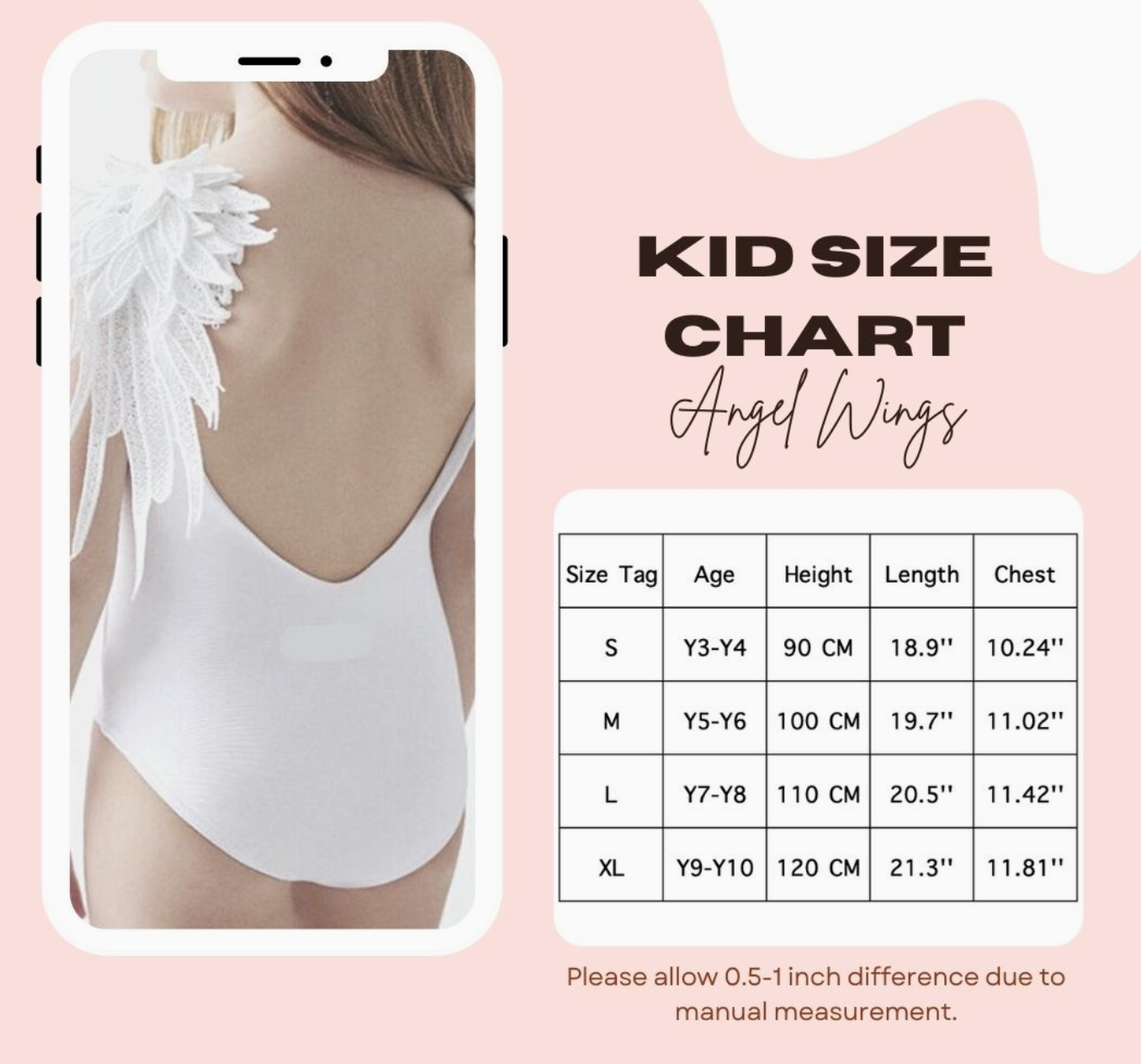 Angelina Toddlers Wings One-Piece Swimsuit