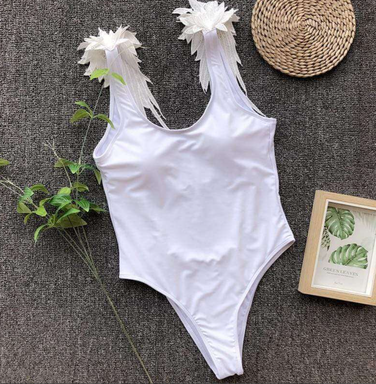 Angela Woman's Wings One-Piece Swimsuit