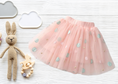 Load image into Gallery viewer, Bianca Polka Dot Tulle Skirt pink
