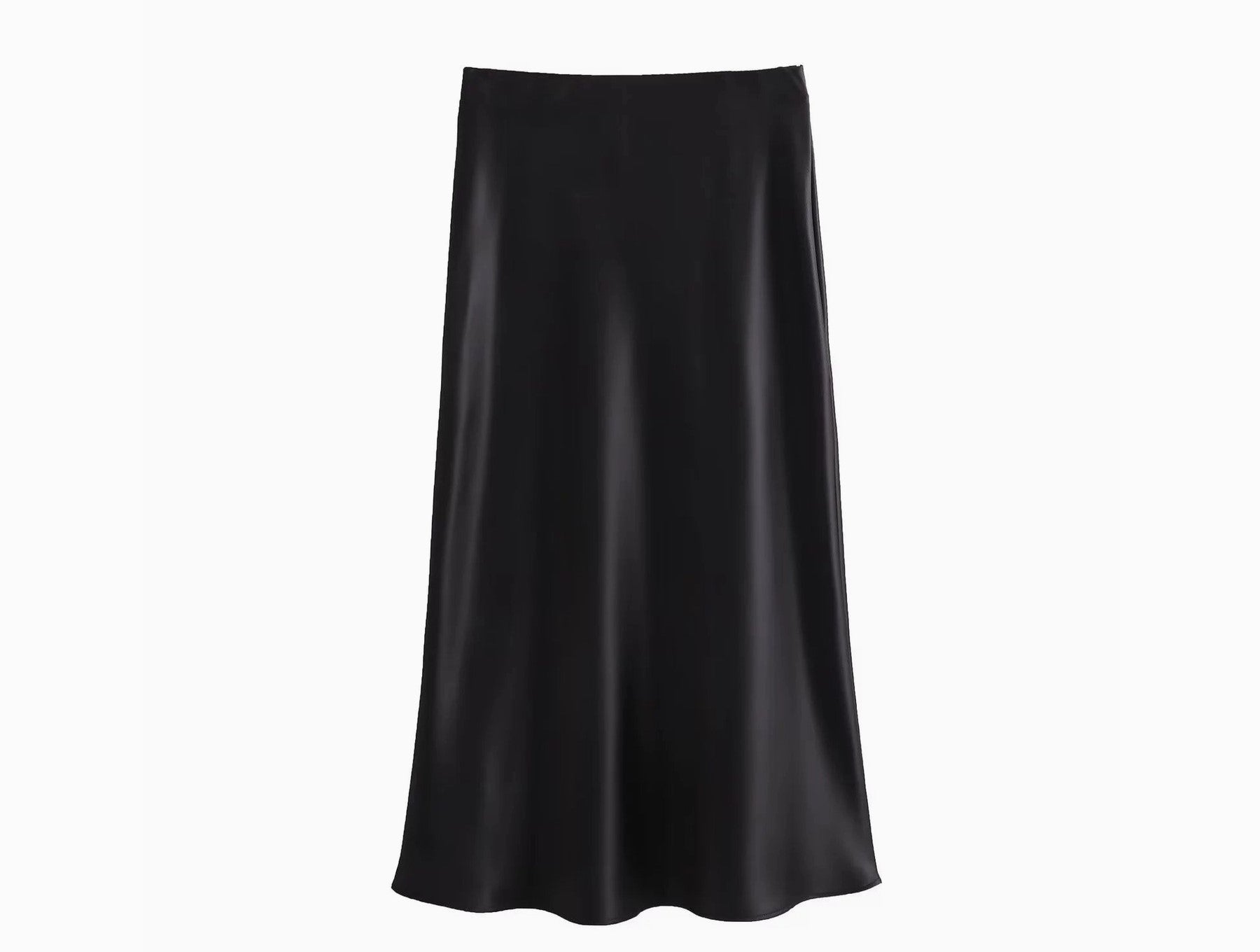 Candace Satin Midi Skirt