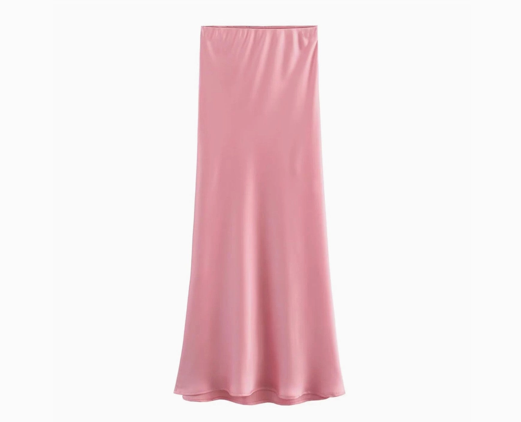 Candace Satin Midi Skirt