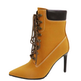 Load image into Gallery viewer, Cierra Lace-Up Bamboo Tims Boot
