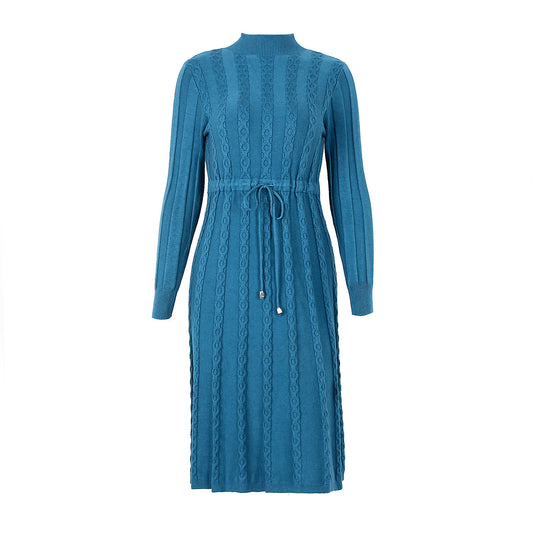 Cindy Sweater dress blue