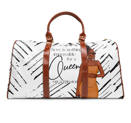 Queen Mission Water-resistant Travel Bag Diaper Bag