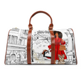 Load image into Gallery viewer, Splash of Lady in Red Water-resistant Travel Bag Diaper Bag
