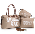 Load image into Gallery viewer, CHQEL Diaper Bag Tote with 2 Organizers, Multifunctional 
