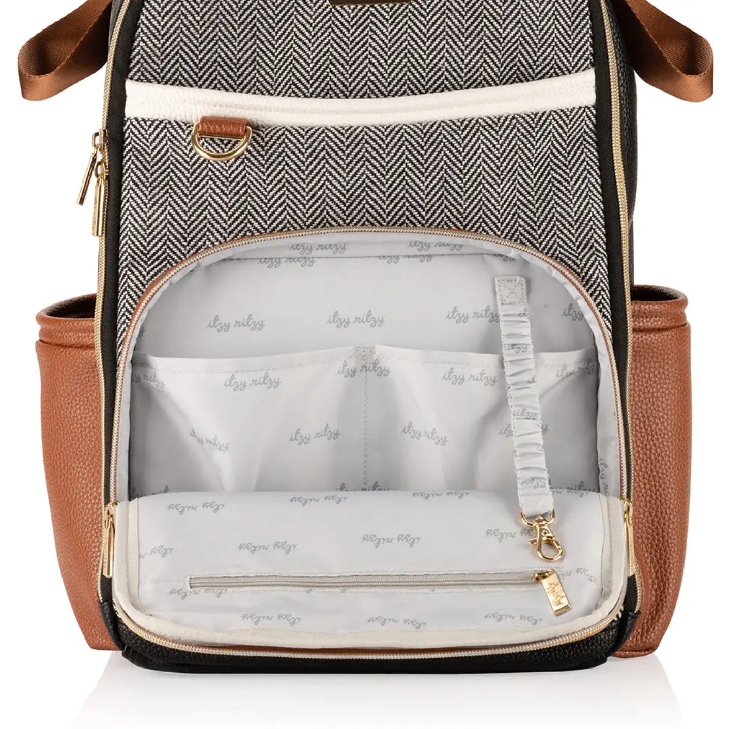 Coffee and Cream Boss Plus™ Backpack Diaper Bag