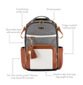 Load image into Gallery viewer, Coffee and Cream Boss Plus™ Backpack Diaper Bag
