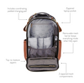 Load image into Gallery viewer, Coffee and Cream Boss Plus™ Backpack Diaper Bag
