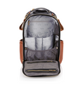 Load image into Gallery viewer, Coffee and Cream Boss Plus™ Backpack Diaper Bag
