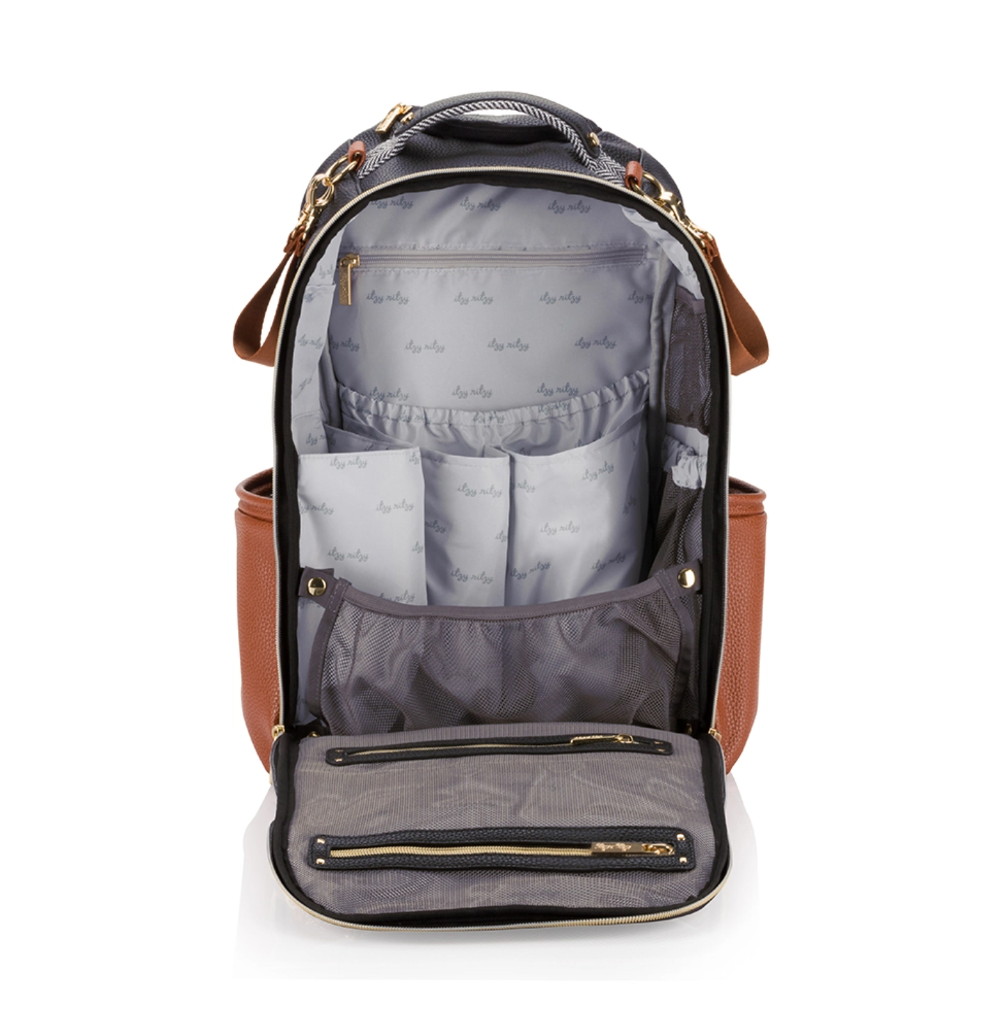 Coffee and Cream Boss Plus™ Backpack Diaper Bag