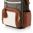 Load image into Gallery viewer, Coffee and Cream Boss Plus™ Backpack Diaper Bag
