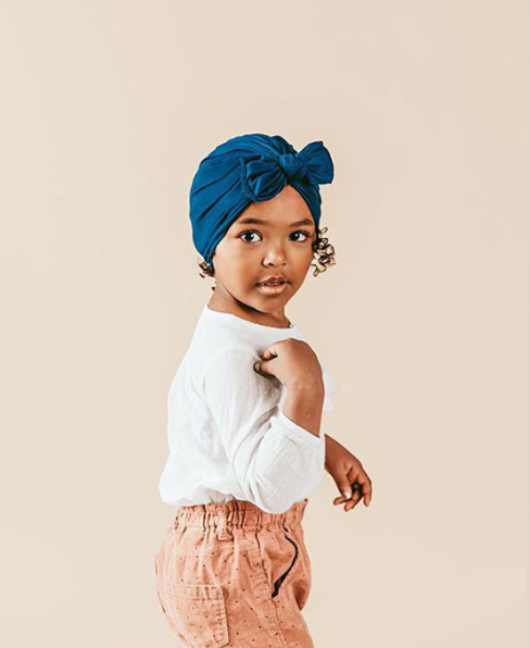 Soft Baby Girl Hat Turban Toddler Headwraps