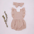 Load image into Gallery viewer, Amelia Organic Cotton Baby Girl Romper
