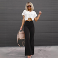 Load image into Gallery viewer, Ivanessa Corduroy High Waisted Bell Bottom Pants
