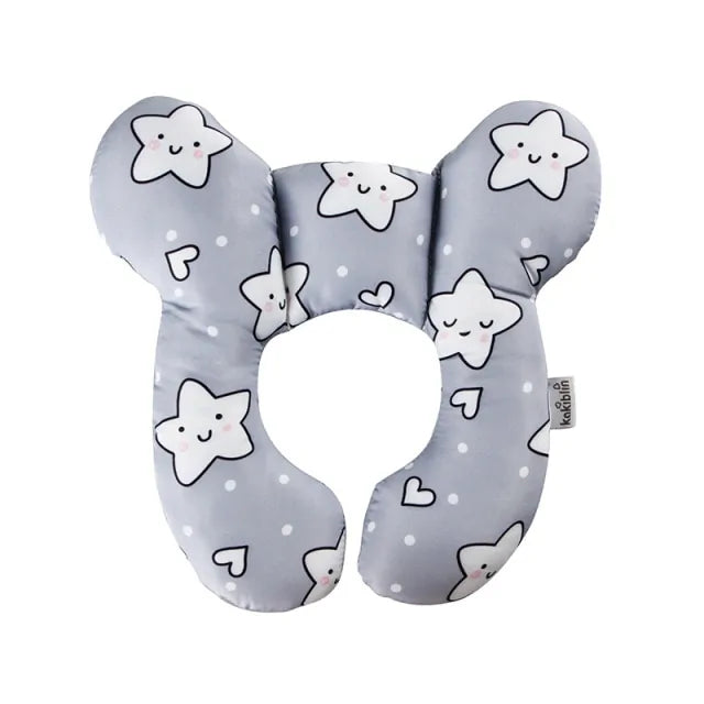 Baby Pillow happy face stars