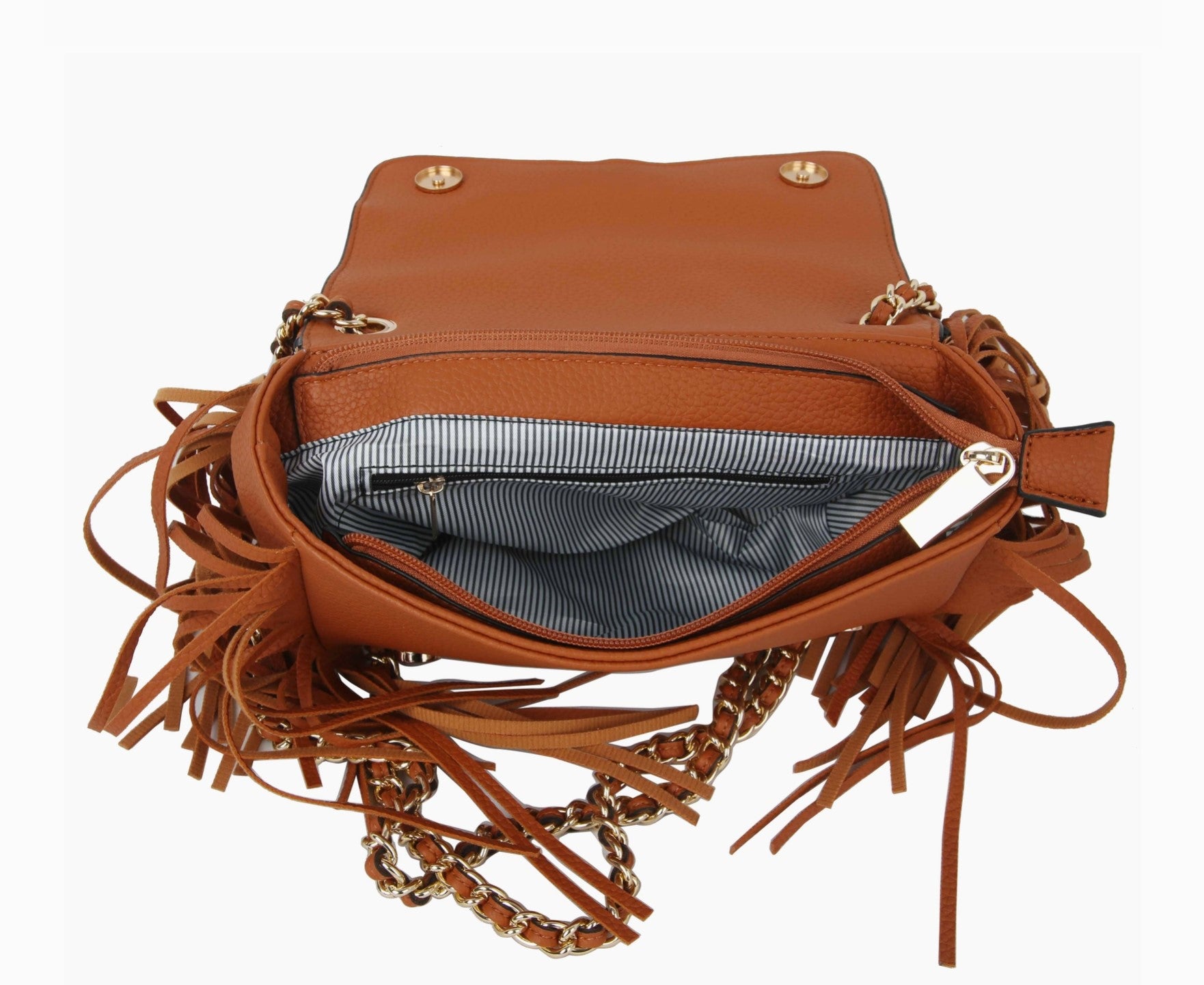 Kenya Biker Jacket Fringe Handbag