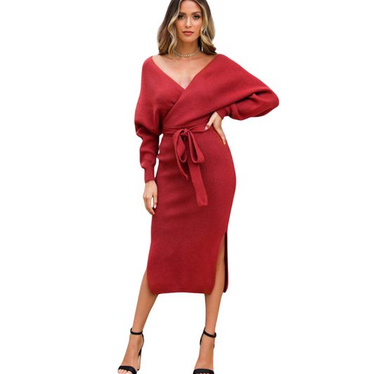 Kyra Midi Sweater Dress