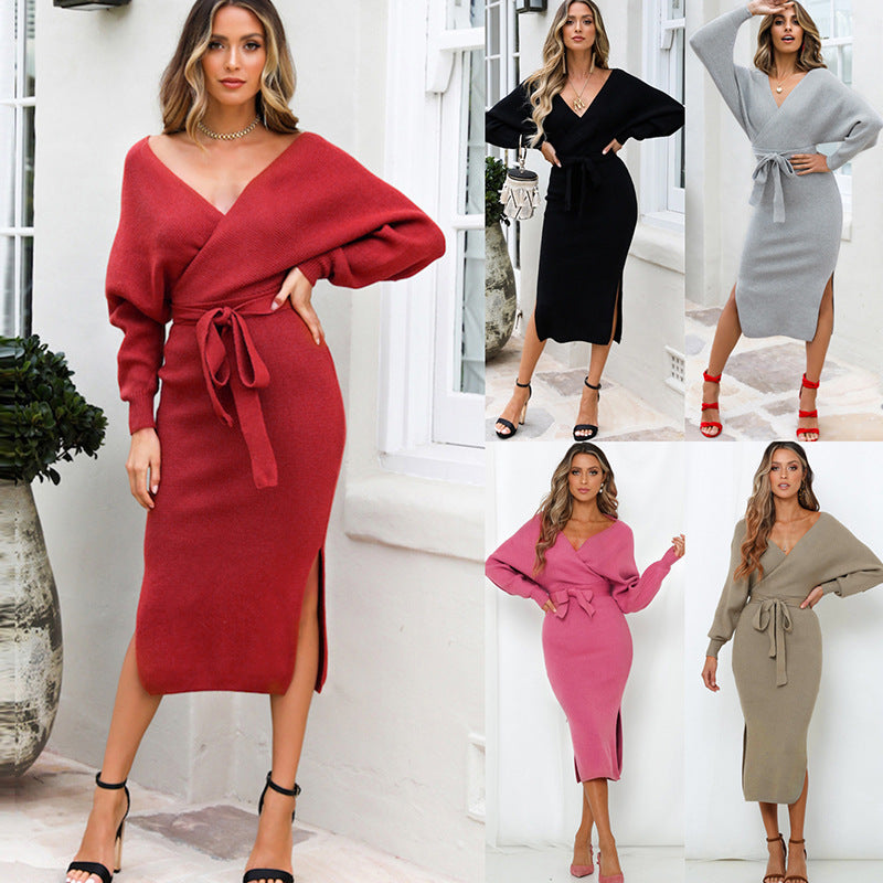 Kyra Midi Sweater Dresses