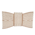 Load image into Gallery viewer, glamorous bridal evening bag silver pearl design
