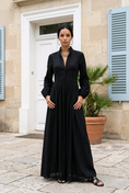 Load image into Gallery viewer, Lumière Solenne Airy Maxi Dress – Lightweight Long Sleeve Flowy Spring & Summer Dress for Women

