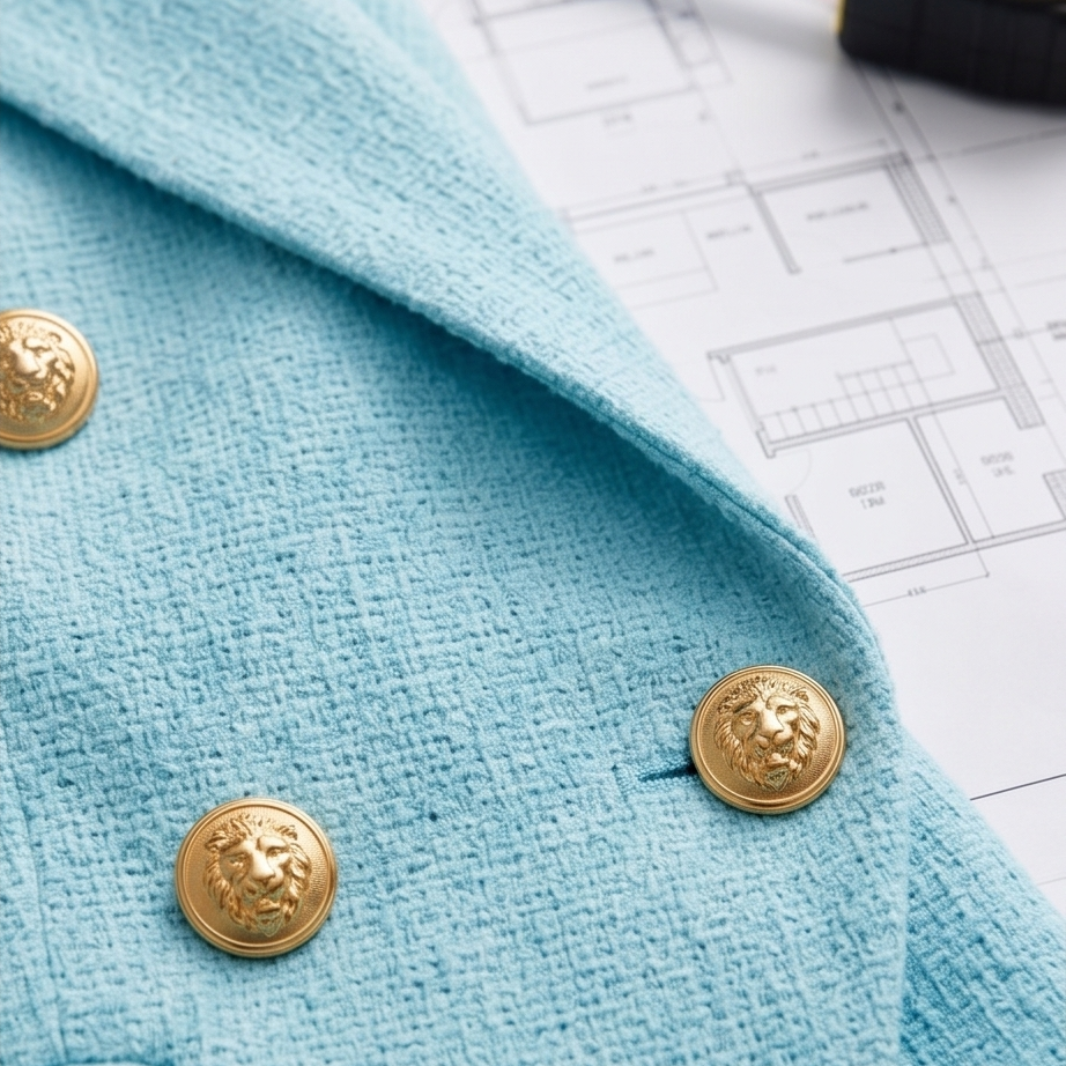 Maison Virelle Échelon Sculpted Blazer