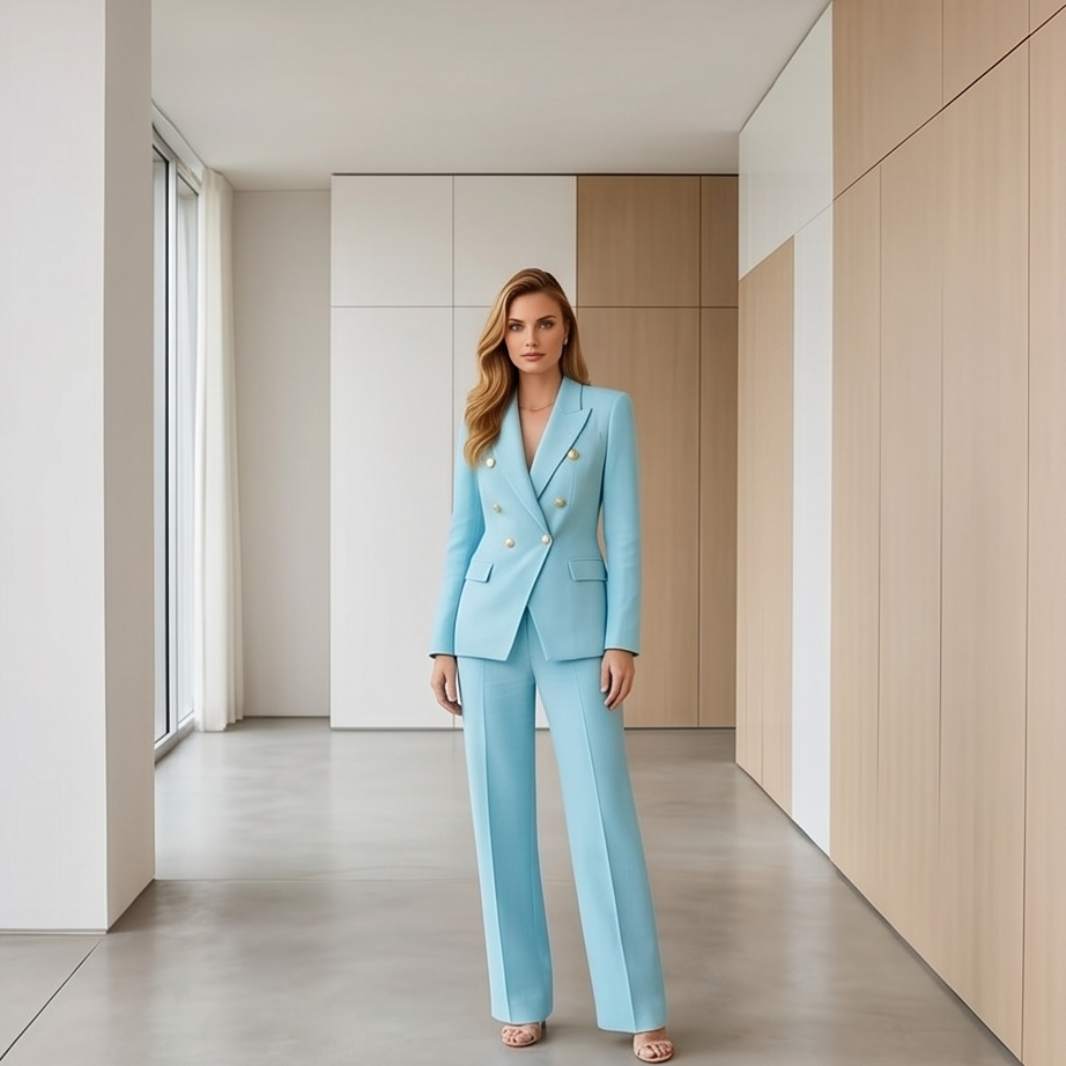 Maison Virelle Échelon Sculpted Blazer